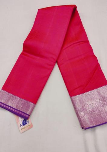 ARNI SILK HALF FINE ZARI SAREE WITH BLOUSE